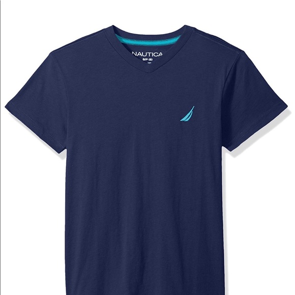 Nautica Boys V-Neck T-Shirt - Picture 2 of 2